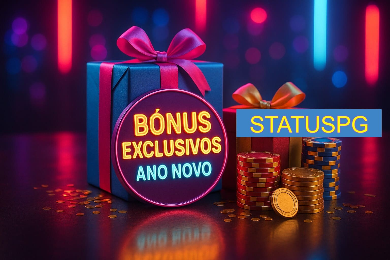 Promoções de Ano Novo no STATUSPG